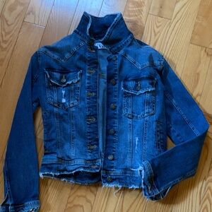 Zara Dark Blue Denim Jacket Medium M (worn once)